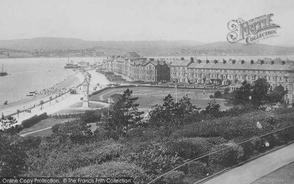 Photo of Exmouth, From The Beacon 1898