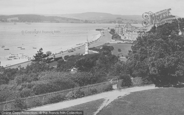 Photo of Exmouth, From The Beacon 1922