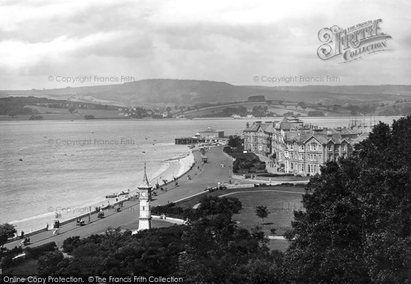 Photo of Exmouth, From The Beacon 1922