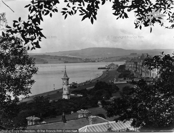 Photo of Exmouth, From The Beacon 1925
