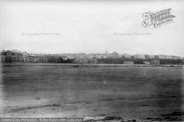 Photo of Exmouth, From The Warren 1895