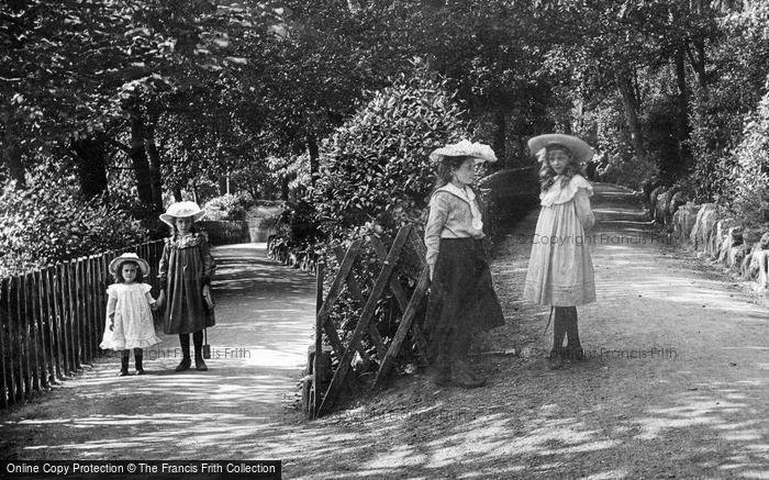 Photo of Exmouth, Girls 1906