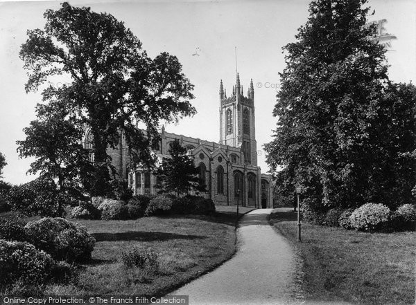 Photo of Exmouth, Holy Trinity Church 1922
