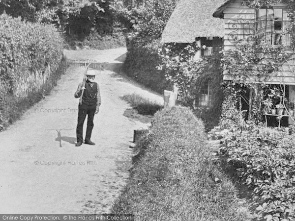 Photo of Exmouth, Hulham, A Farmer 1906