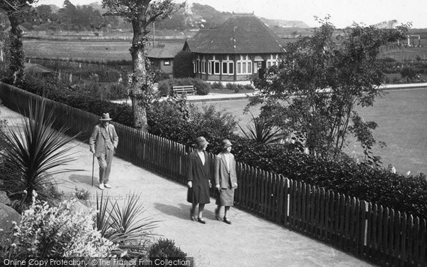 Photo of Exmouth, Maderia Walk 1931