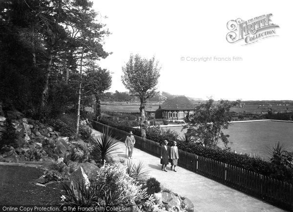 Photo of Exmouth, Maderia Walk And Bowling Green 1931