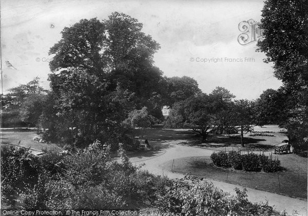 Photo of Exmouth, Manor Grounds 1898