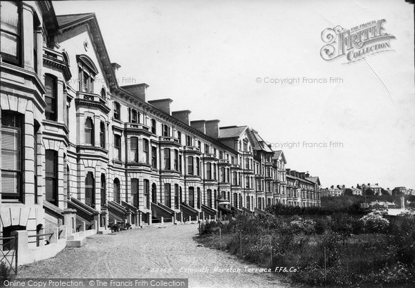 Photo of Exmouth, Moreton Terrace 1898