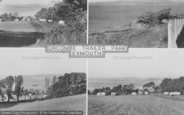 Photo of Exmouth, Orcombe Trailer Park c.1960