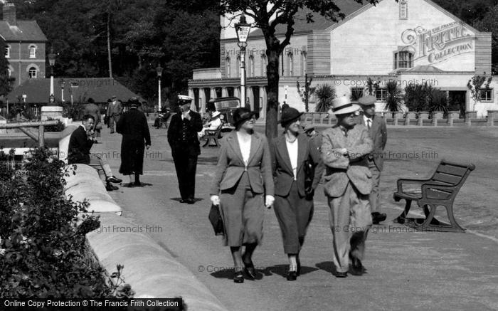 Photo of Exmouth, Promenade 1938