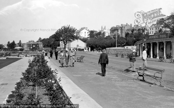 Photo of Exmouth, Promenade And Swimming Pool 1938