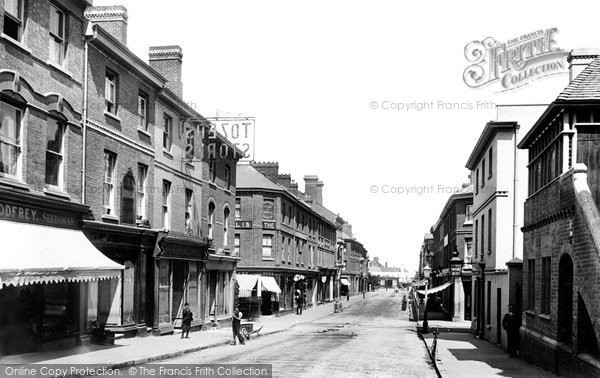 Photo of Exmouth, Rolle Street 1895