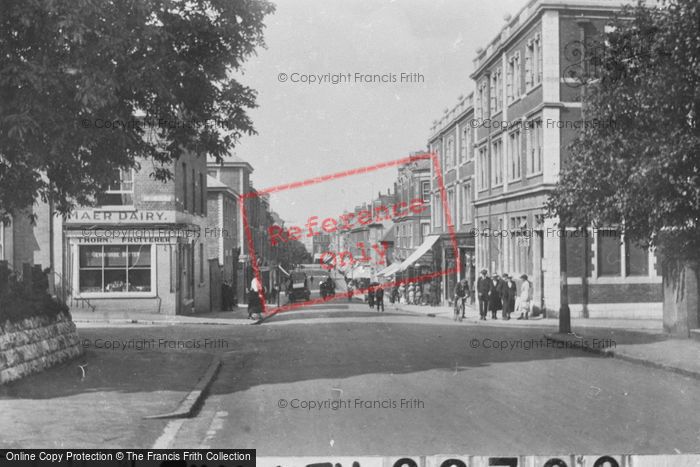 Photo of Exmouth, Rolle Street 1918