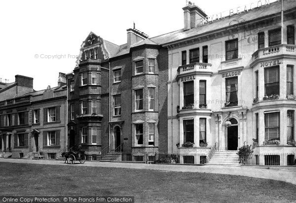 Photo of Exmouth, Royal Beacon Hotel 1906 - Francis Frith