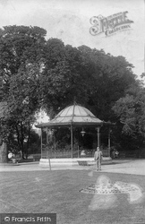 The Bandstand, Esplanade Gardens 1906, Exmouth