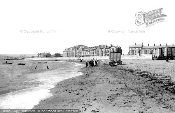 Photo of Exmouth, The Beach 1890
