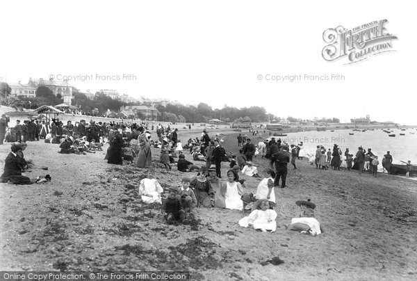 Photo of Exmouth, The Beach 1898