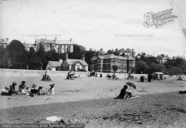 Photo of Exmouth, The Beach 1898