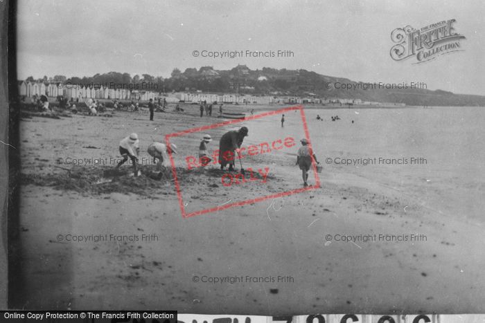 Photo of Exmouth, The Beach 1925