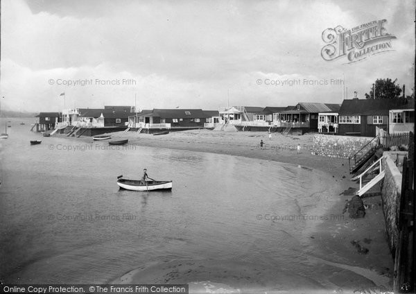 Photo of Exmouth, The Boat Houses 1918