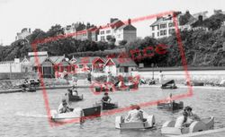 The Boating Lake c.1955, Exmouth