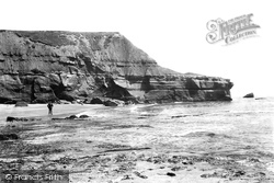 The Cliffs, Orcombe Point 1906, Exmouth