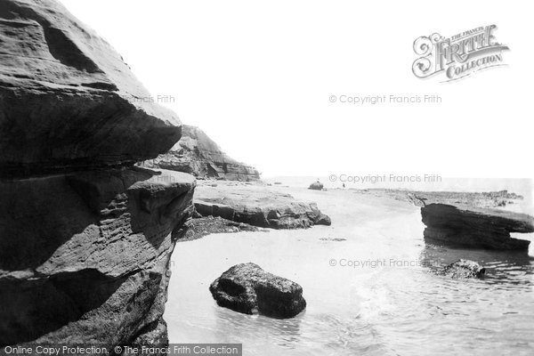 Photo of Exmouth, The Cliffs, Orcombe Point 1906