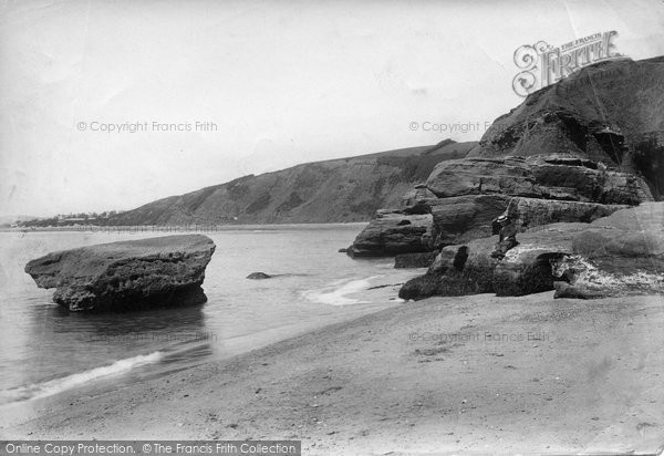 Photo of Exmouth, The Cliffs, Orcombe Point 1906