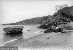 The Cliffs, Orcombe Point 1906, Exmouth