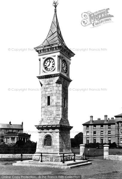 Photo of Exmouth, The Clock Tower 1898