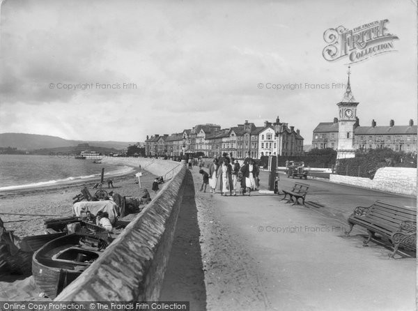 Photo of Exmouth, The Esplanade 1935