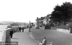 The Esplanade And The Pier c.1955, Exmouth