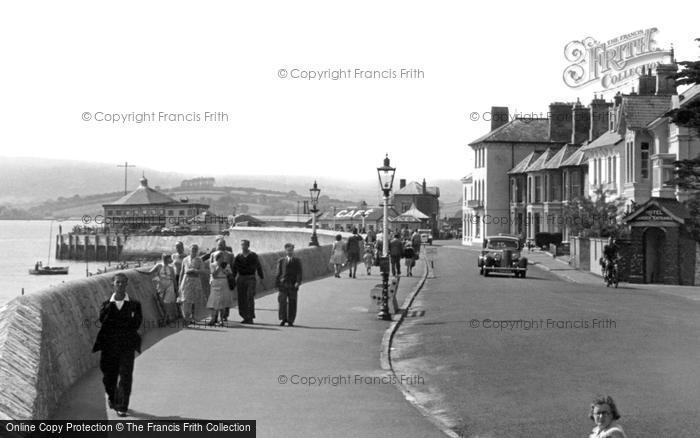Photo of Exmouth, The Esplanade c.1955