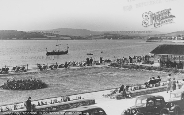 Photo of Exmouth, The Estuary c.1955