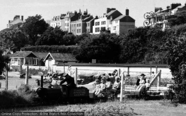 Photo of Exmouth, The Miniature Railway c.1960