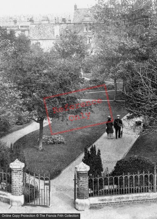 Photo of Exmouth, The Park 1890