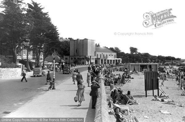 Photo of Exmouth, The Pavilion c.1950
