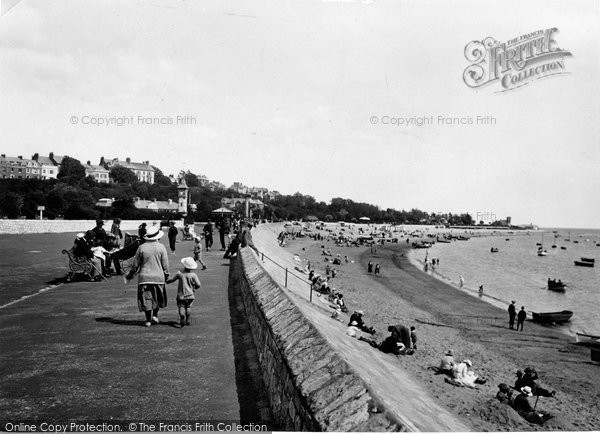 Photo of Exmouth, The Promenade 1922