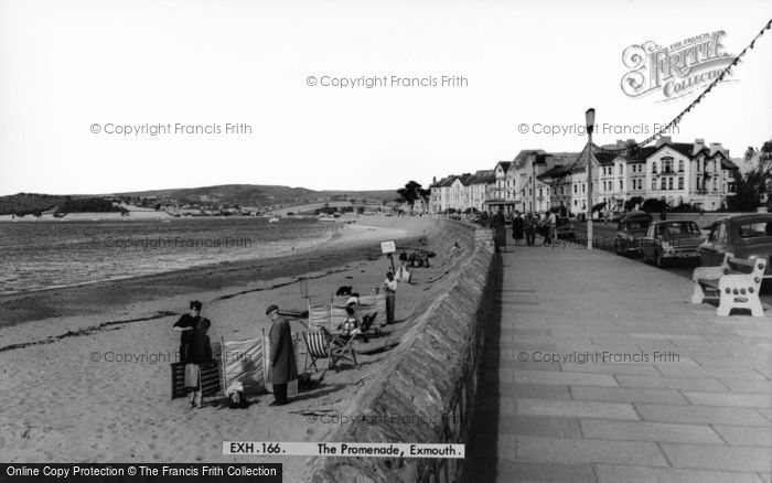 Photo of Exmouth, The Promenade c.1965