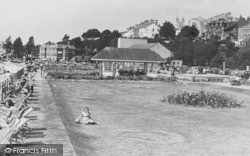 The Promenade Gardens c.1955, Exmouth