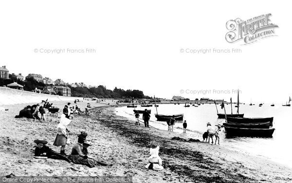 Photo of Exmouth, The Sands 1890