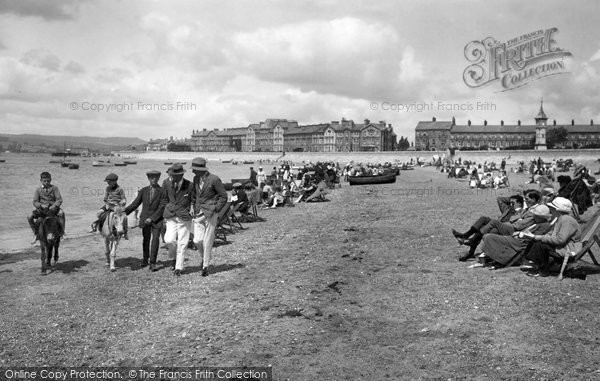 Photo of Exmouth, The Sands 1922