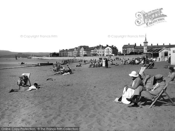 Photo of Exmouth, The Sands 1938