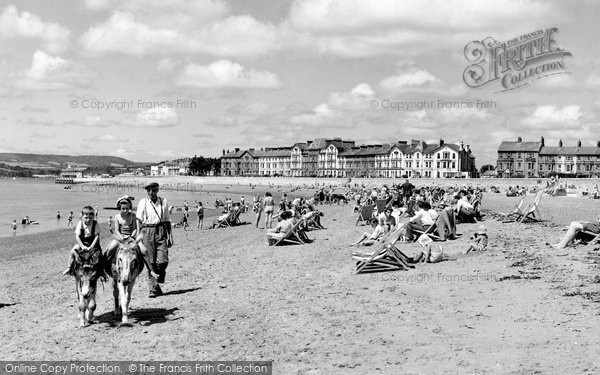 Photo of Exmouth, The Sands c.1960