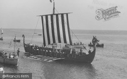 The Viking Boat Invading c.1955, Exmouth