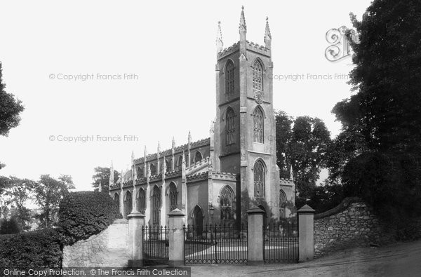 Photo of Exmouth, Trinity Church 1890