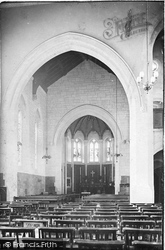 Trinity Church Lady Chapel 1890, Exmouth