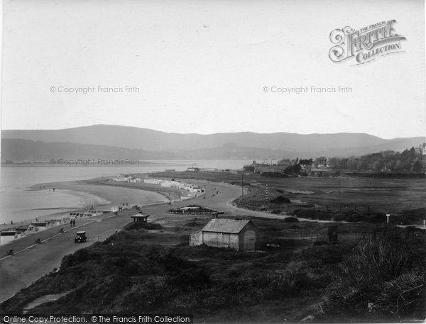 Photo of Exmouth, View From The Cliffs 1925