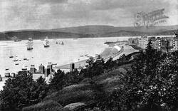 View Showing The Beach And Opposite Shore c.1895, Exmouth