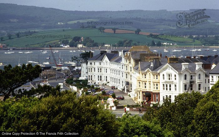 Photo of Exmouth, View Westwards To River Exe c.1990